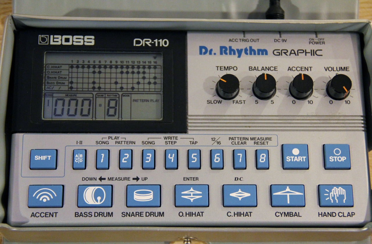 Dr 110 on sale drum machine